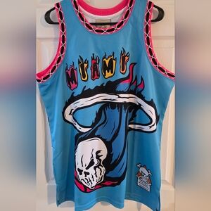 Miami Heat Lebron James And Dwayne Wade Jersey